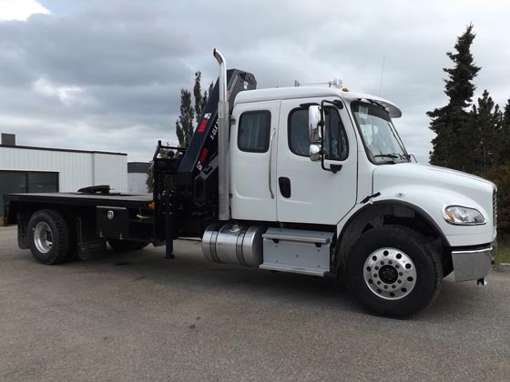 Hiab X-CLX 218B-4 and Freightliner Truck for Sale
